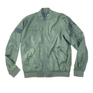 Men’s Army Performance lightweight bomber jacket size S